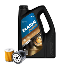 Cambio de Aceite Sintético YPF Elaion 5W-30 Auro FR 530 4/4 + Filtro de Aceite