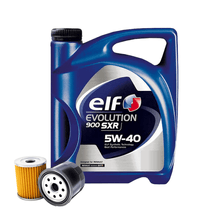 Cambio de Aceite Sintético ELF Evolution 900 SXR 5W-40 + Filtro de Aceite