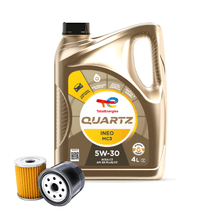 Cambio de Aceite Sintético Total Quartz Ineo First 0W-30 + Filtro de Aceite